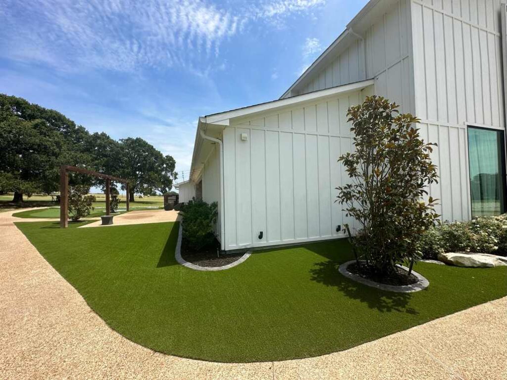 Commercial Turf Installation in Prosper Texas by Allegiance Turf